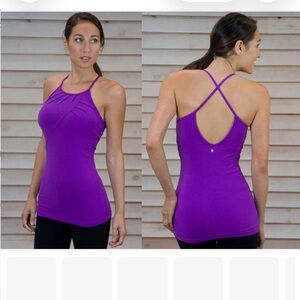 KiraGrace Vibrant Purple Tank Top